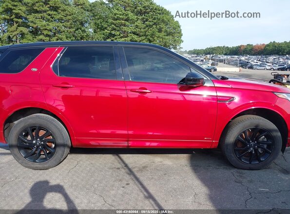 SALCT2FX9LH849661 2020 LAND ROVER DISCOVERY SPORT Red Вид щитка приладів