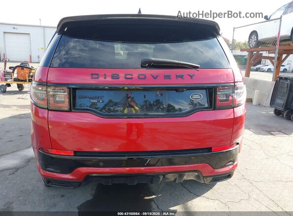 SALCT2FX9LH849661 2020 LAND ROVER DISCOVERY SPORT Red 