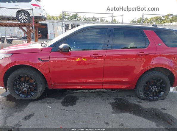 SALCT2FX9LH849661 2020 LAND ROVER DISCOVERY SPORT Red Вид задньої частини салону