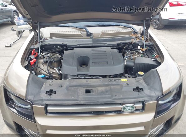 SALE27EU7P2149811 2023 LAND ROVER DEFENDER Коричневый Вид сзади