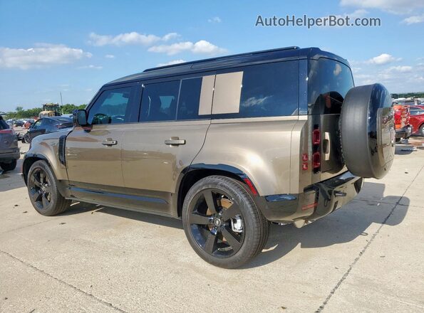 SALE27EUXS2416657 2025 LAND ROVER DEFENDER Коричневый Задняя левая четверть