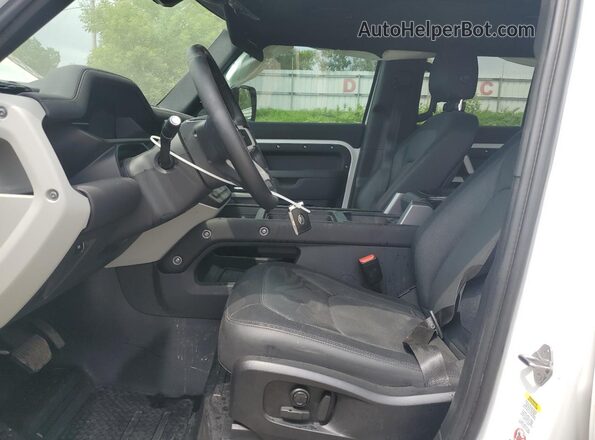 SALE2EEU1R2253590 2024 LAND ROVER DEFENDER White Vista interior delantera