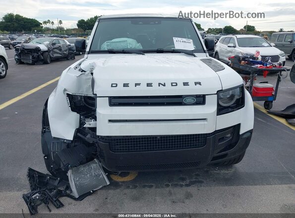 SALE2EFE3S2445753 2025 LAND ROVER DEFENDER White Widok zestawu wskaźników