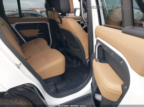SALE2EFE3S2445753 2025 LAND ROVER DEFENDER White Widok naklejki z numerem VIN