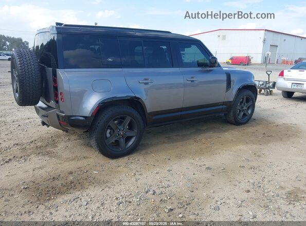 SALE2ERU8M2043202 2021 LAND ROVER DEFENDER Gray უკანა მარჯვენა