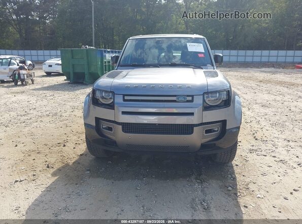 SALE2ERU8M2043202 2021 LAND ROVER DEFENDER Gray უკანა სალონის ხედი
