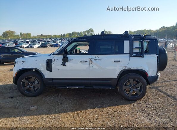SALEJEEX7S2452467 2025 LAND ROVER DEFENDER White 360 interior view