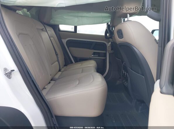 SALEP7RUXN2092304 2022 LAND ROVER DEFENDER White Widok naklejki z numerem VIN