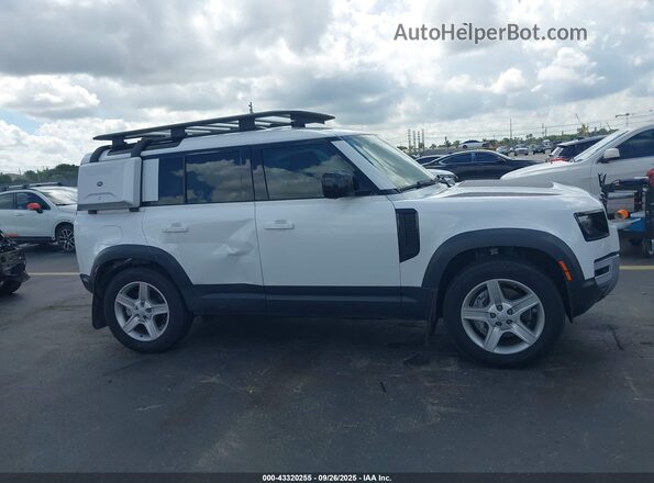 SALEP7RUXN2092304 2022 LAND ROVER DEFENDER White Widok wnętrza 360 stopni