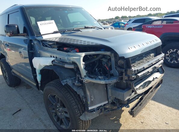 SALEY6RU3M2053009 2021 LAND ROVER DEFENDER Blue Vista frontal
