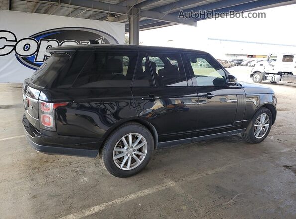 SALGR2RV5KA545776 2019 LAND ROVER RANGE Black უკანა მარჯვენა