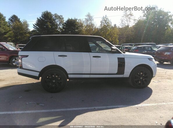 SALGS2FE1HA323575 2017 LAND ROVER RANGE ROVER White უკანა სალონის ხედი