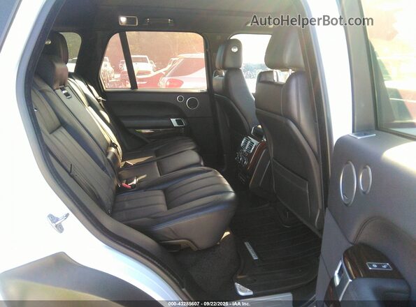 SALGS2FE1HA323575 2017 LAND ROVER RANGE ROVER White VIN კოდის სტიკერის ხედი