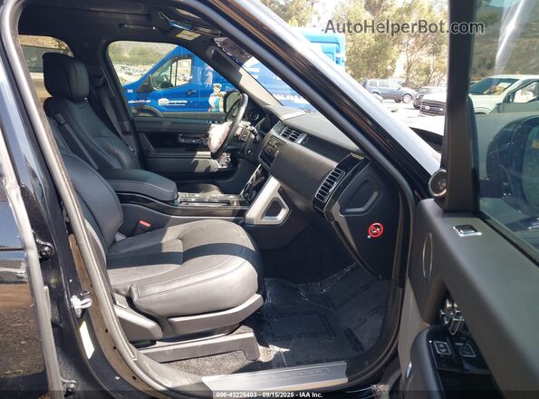 SALGS2RE9JA390944 2018 LAND ROVER RANGE ROVER Black Սալոնի դիմացի տեսք