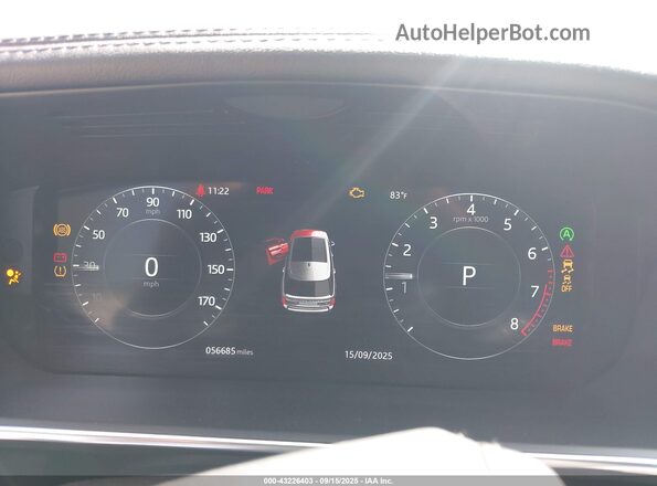 SALGS2RE9JA390944 2018 LAND ROVER RANGE ROVER Black Հետևի նստատեղերի տեսք