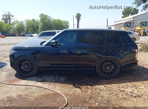 SALGS2RE9JA390944 2018 LAND ROVER RANGE ROVER Black Սալոնի 360 աստիճան տեսք
