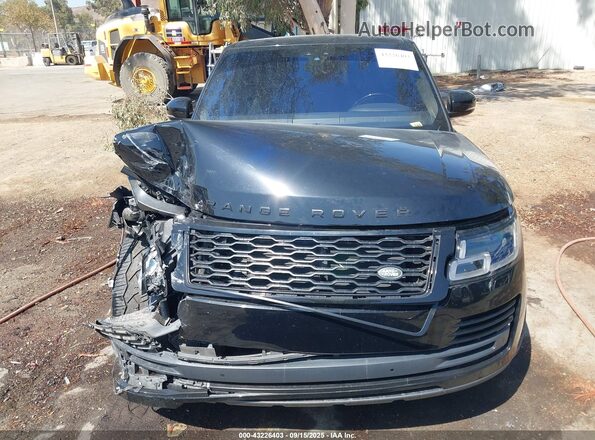 SALGS2RE9JA390944 2018 LAND ROVER RANGE ROVER Black Սարքավորումների վահանակի տեսք
