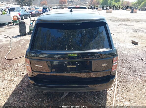 SALGS2RE9JA390944 2018 LAND ROVER RANGE ROVER Black 