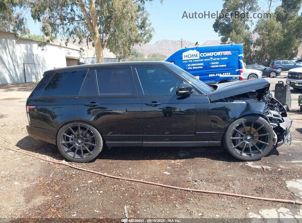 SALGS2RE9JA390944 2018 LAND ROVER RANGE ROVER Black Սալոնի հետևի տեսք