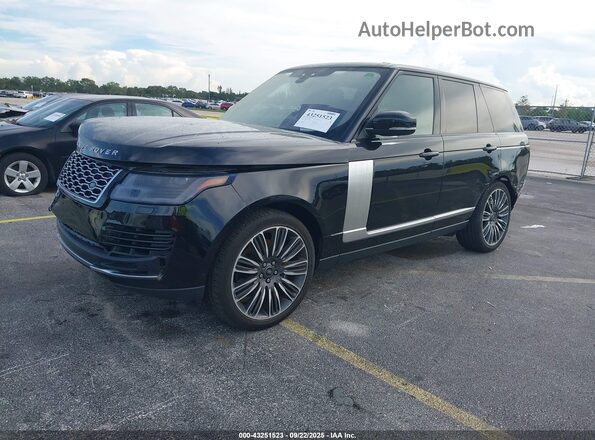 SALGS2RU3NA466848 2022 LAND ROVER RANGE ROVER Black Front left