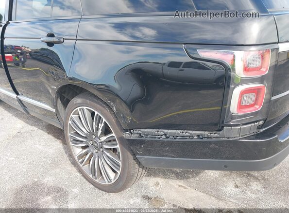 SALGS2RU3NA466848 2022 LAND ROVER RANGE ROVER Black 