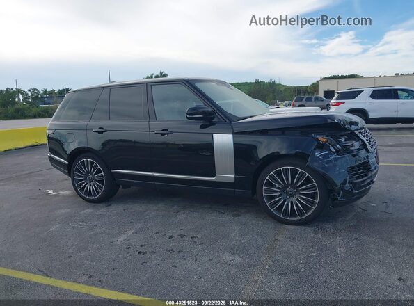 SALGS2RU3NA466848 2022 LAND ROVER RANGE ROVER Black Rear interior view