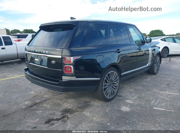 SALGS2RU3NA466848 2022 LAND ROVER RANGE ROVER Black Rear right