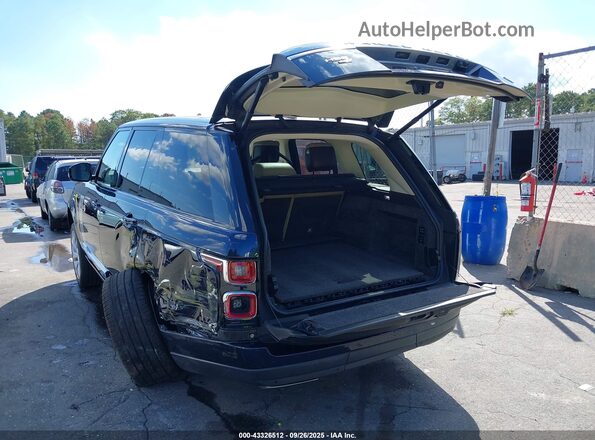 SALGS2RU4MA443920 2021 LAND ROVER RANGE ROVER Dark Blue Հետևի ձախ