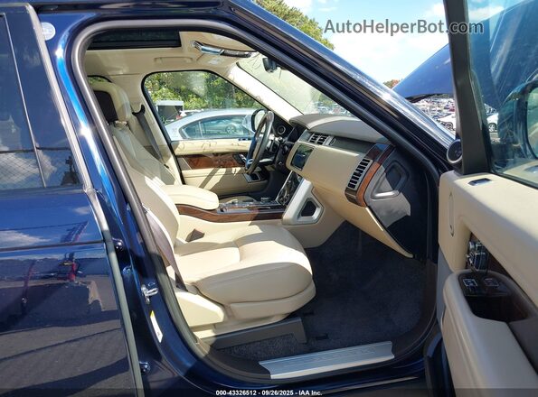 SALGS2RU4MA443920 2021 LAND ROVER RANGE ROVER Dark Blue Սալոնի դիմացի տեսք
