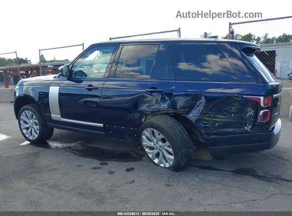 SALGS2RU4MA443920 2021 LAND ROVER RANGE ROVER Dark Blue Դիմացի տեսք