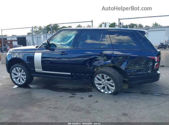 SALGS2RU4MA443920 2021 LAND ROVER RANGE ROVER Dark Blue 