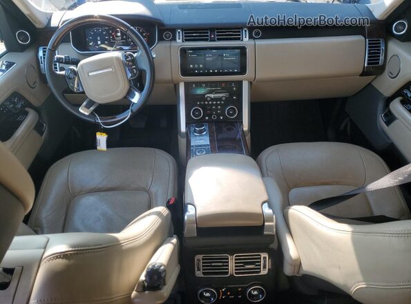 SALGS2RU5LA597292 2020 LAND ROVER RANGE Black Вид панелі приладів