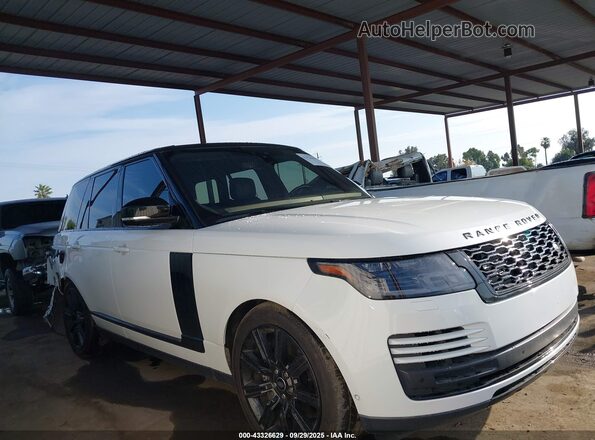 SALGS2RU8NA465193 2022 LAND ROVER RANGE ROVER White 360 interior view