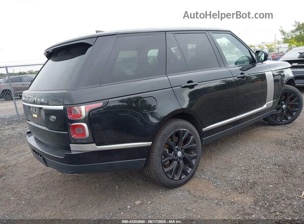 SALGS2RU9NA457393 2022 LAND ROVER RANGE ROVER Black Rear right