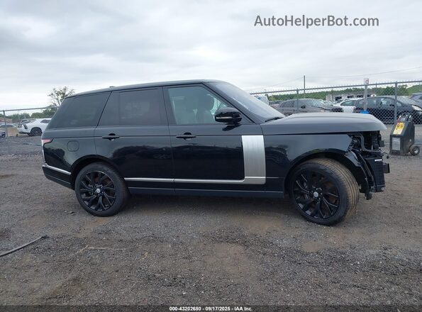 SALGS2RU9NA457393 2022 LAND ROVER RANGE ROVER Black Rear interior view