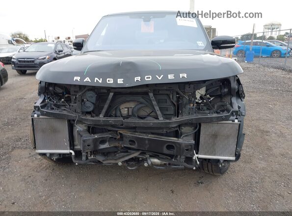 SALGS2RU9NA457393 2022 LAND ROVER RANGE ROVER Black Front view