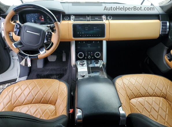SALGS2SE0LA579575 2020 LAND ROVER RANGE White Առջևի վահանակի տեսք