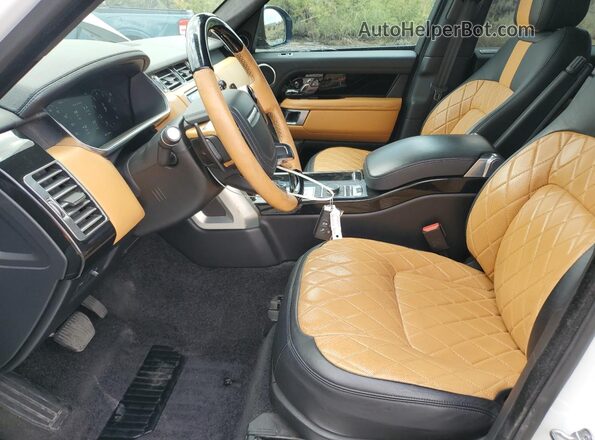 SALGS2SE0LA579575 2020 LAND ROVER RANGE White Սալոնի դիմացի տեսք