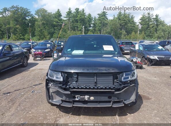 SALGS2SE5MA425901 2021 LAND ROVER RANGE ROVER Черный Вид задней части салона