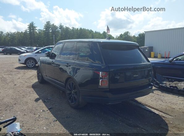 SALGS2SE5MA425901 2021 LAND ROVER RANGE ROVER Черный Задняя левая четверть