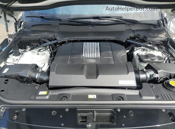 SALGS2SE6NA470136 2022 LAND ROVER RANGE Белый Вид подкапотного пространства