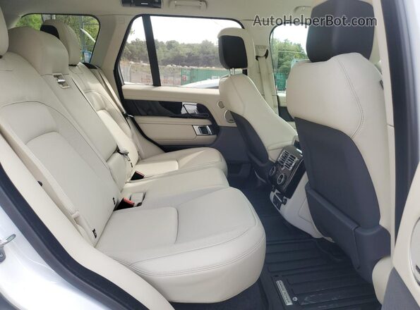 SALGS2SE6NA470136 2022 LAND ROVER RANGE Белый Вид задней части салона