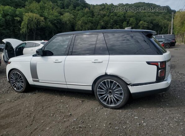SALGS2SE6NA470136 2022 LAND ROVER RANGE Белый Задняя левая четверть