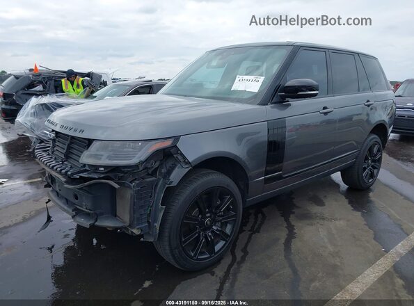 SALGS2SV4JA512586 2018 LAND ROVER RANGE ROVER Gray Przód lewy