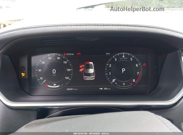 SALGS2SV4JA512586 2018 LAND ROVER RANGE ROVER Gray Widok tylnych siedzeń