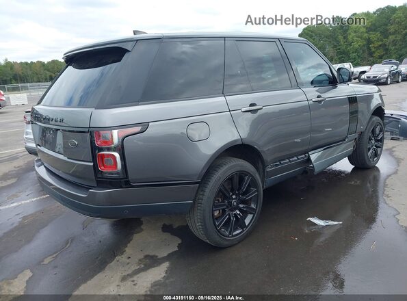 SALGS2SV4JA512586 2018 LAND ROVER RANGE ROVER Gray Tył prawy