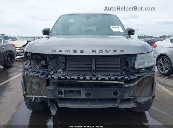 SALGS2SV4JA512586 2018 LAND ROVER RANGE ROVER Gray Widok wnętrza z tyłu