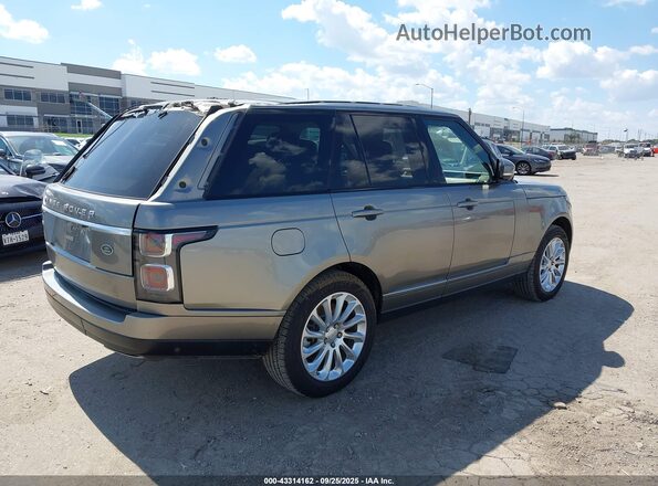 SALGS2SV9JA388010 2018 LAND ROVER RANGE ROVER Gray Trasero derecho