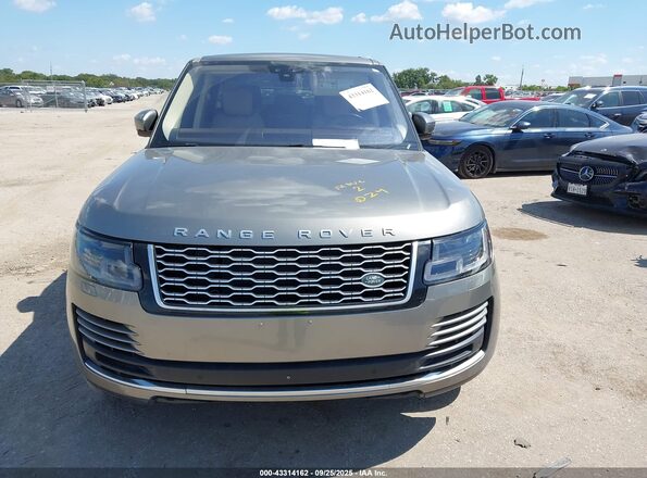 SALGS2SV9JA388010 2018 LAND ROVER RANGE ROVER Gray Vista del cuadro de instrumentos