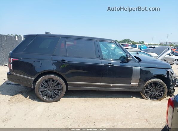 SALGS5SE7MA430924 2021 LAND ROVER RANGE ROVER Black Vista interior trasera